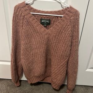 American Eagle Pink sweater MEDIUM